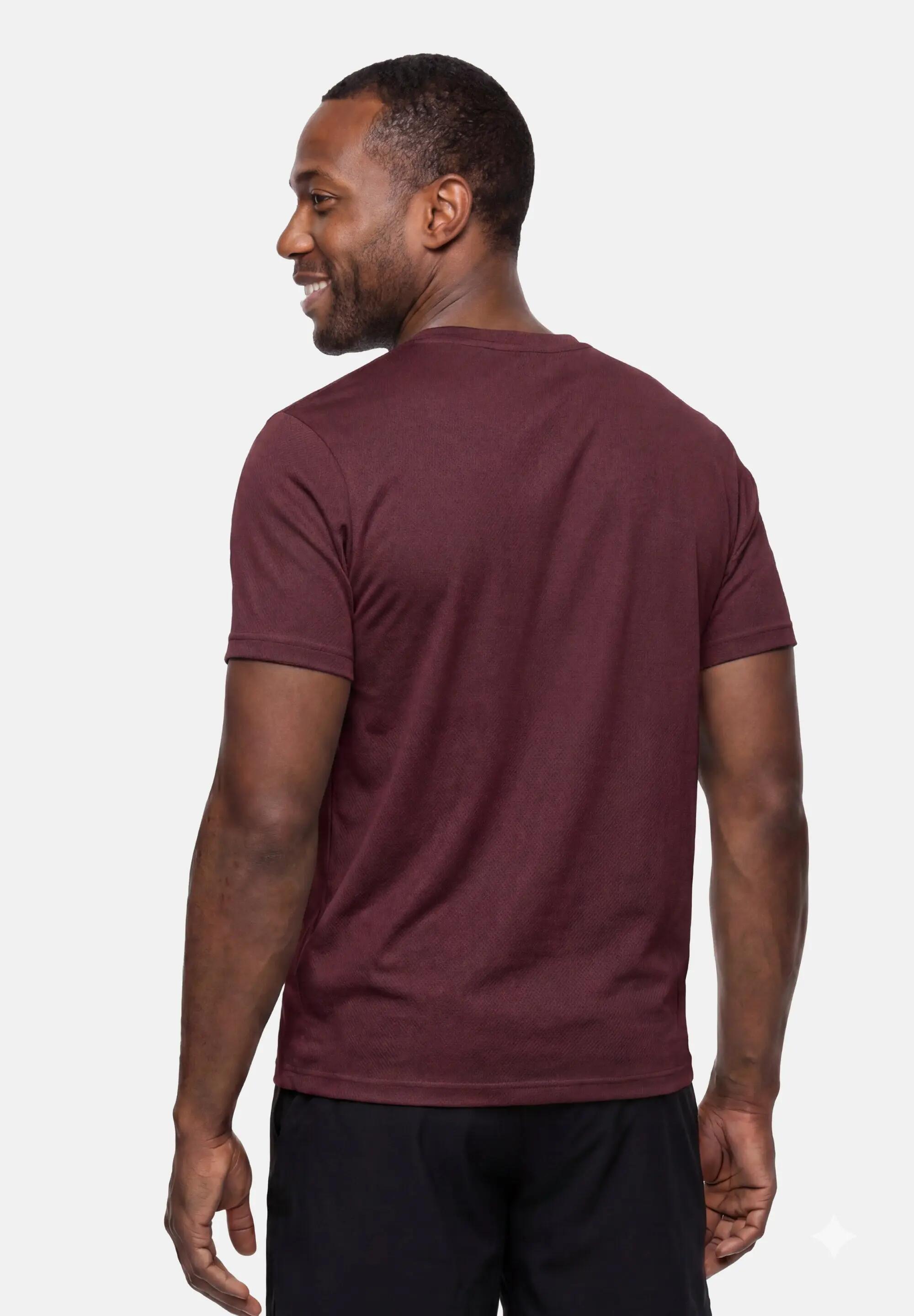 T-shirt da running in mesh leggero uomo poliestere riciclato Polygiene 3/5