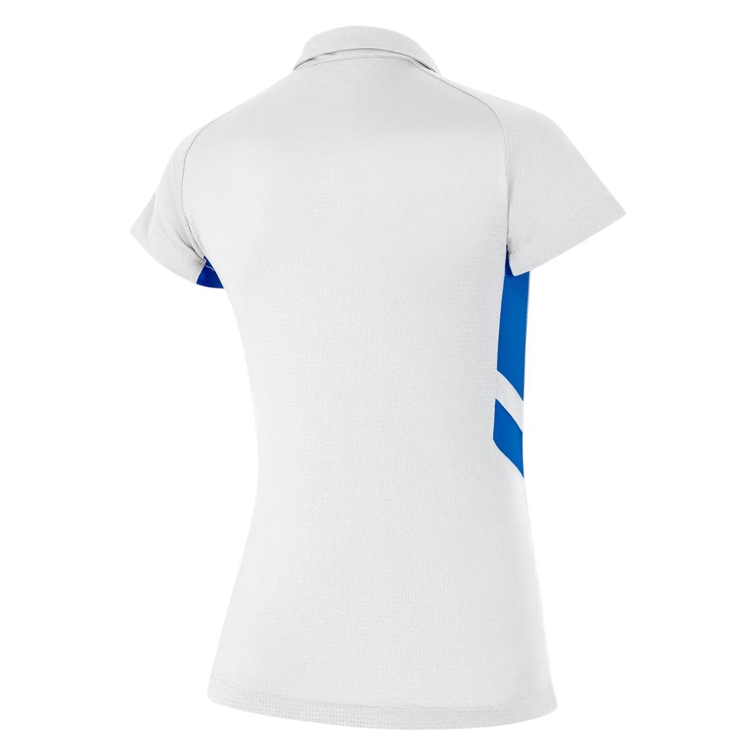 Polo Manches Raglan Femme (Blanc) 2/3