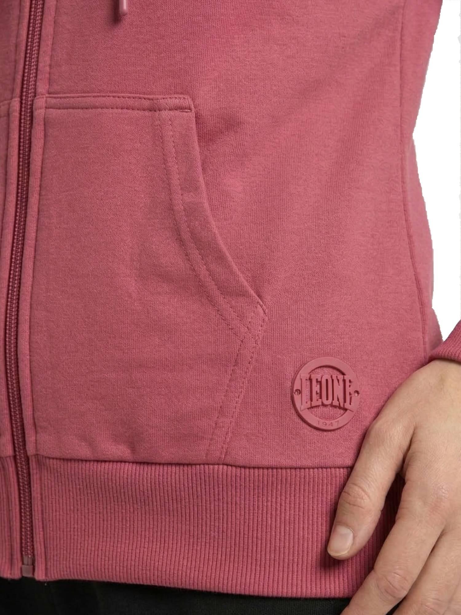Never Without Damen-Kapuzenpullover mit Reißverschluss 3/5