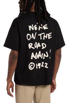 T-shirt homme sportswear col rond relaxed Sneedville noir