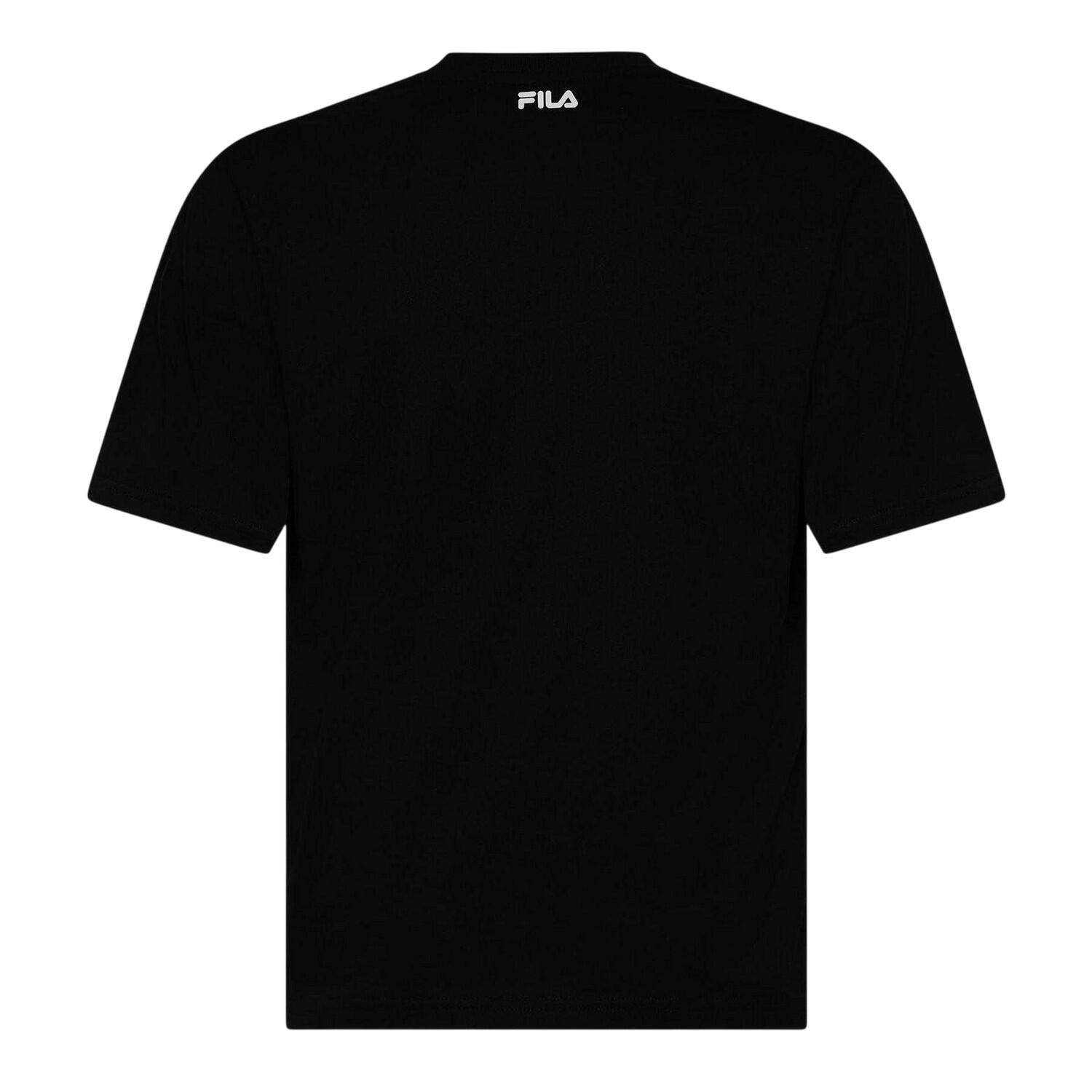 Tshirt Motif/style Logo HARRISON Homme (Noir) 2/2