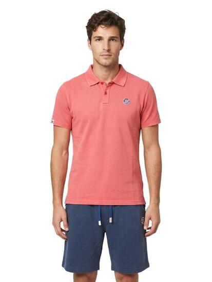 Pastel Wash Heren Poloshirt