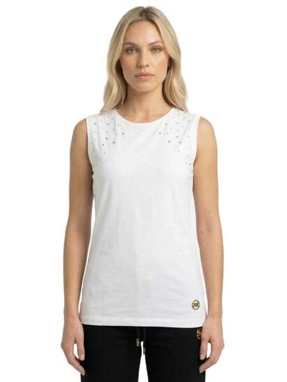 Elegantes ärmelloses Damen-T-Shirt