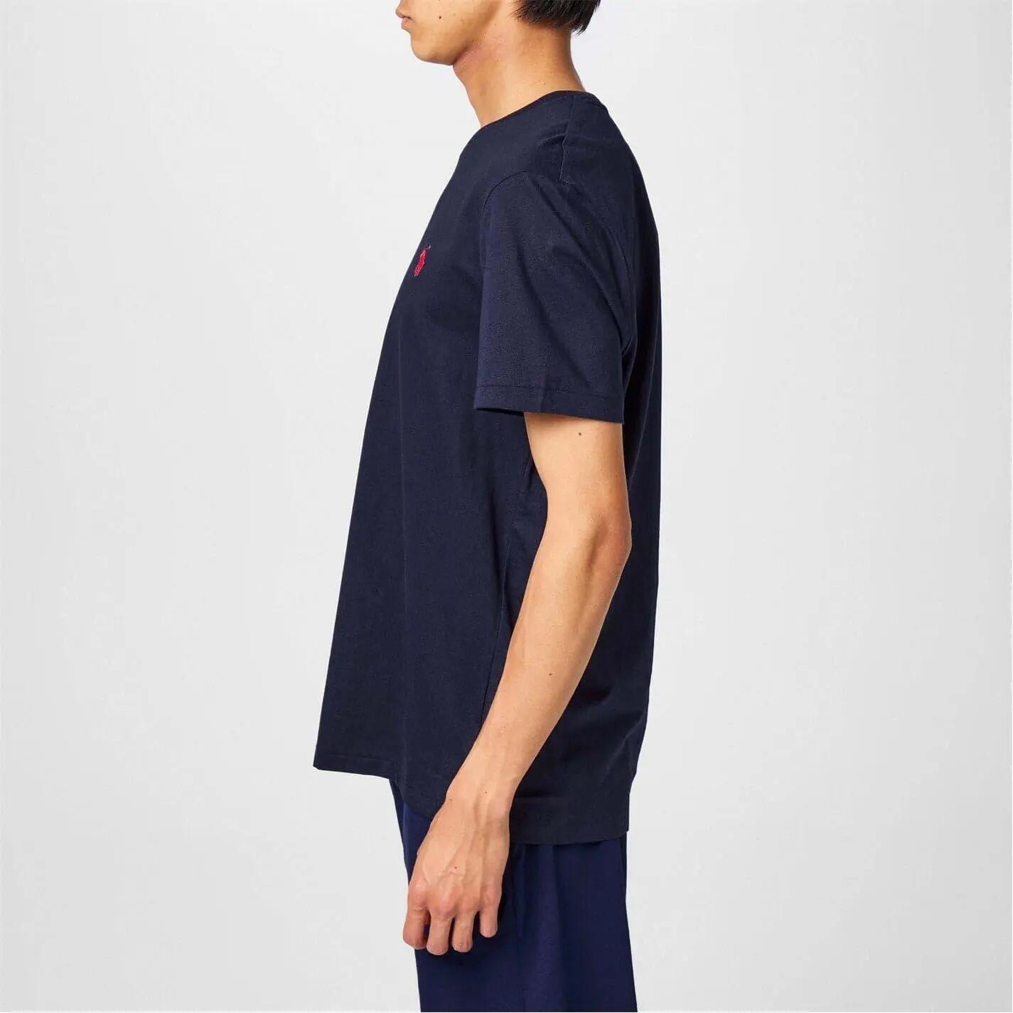 Mens Custom Regular TShirt (Ink Blue) 2/5