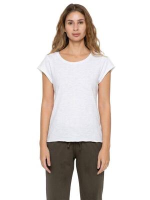 Dames urban safari t-shirt met korte mouwen