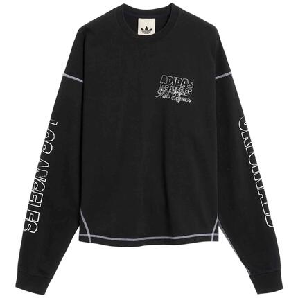 T-shirt à manches longues Adidas modèle JX6140 pour unisexe