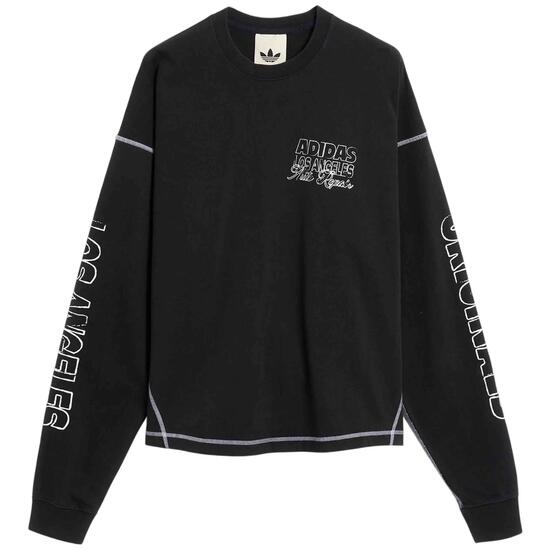 T-shirt à manches longues Adidas modèle JX6140 pour unisexe