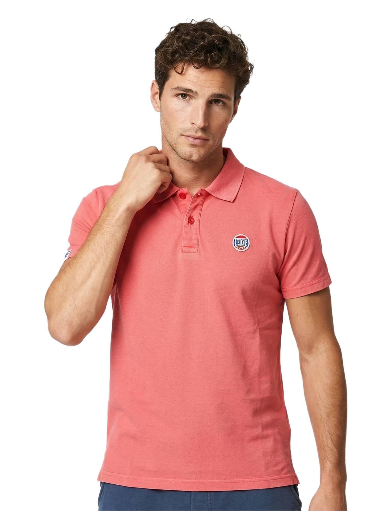 Camisa polo masculina com lavagem pastel 5/5