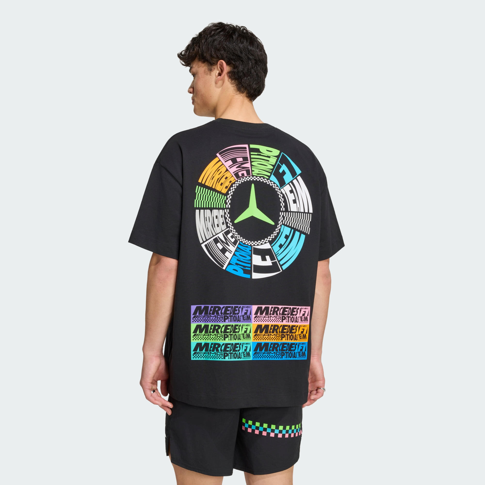 MERCEDES - AMG PETRONAS FORMULA 1 TEAM LIGHTS ON T-SHIRT 3/5
