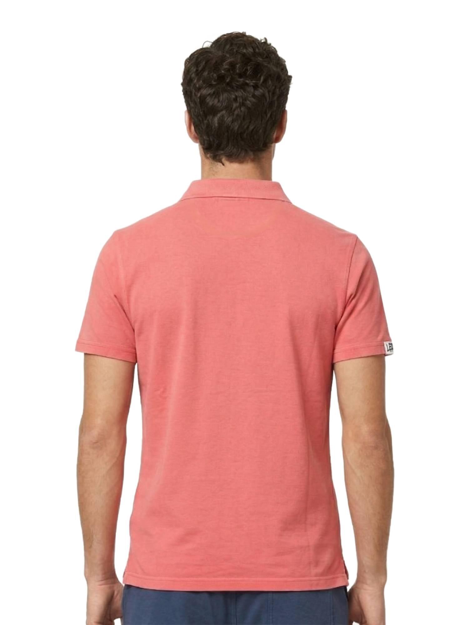 Camisa polo masculina com lavagem pastel 4/5