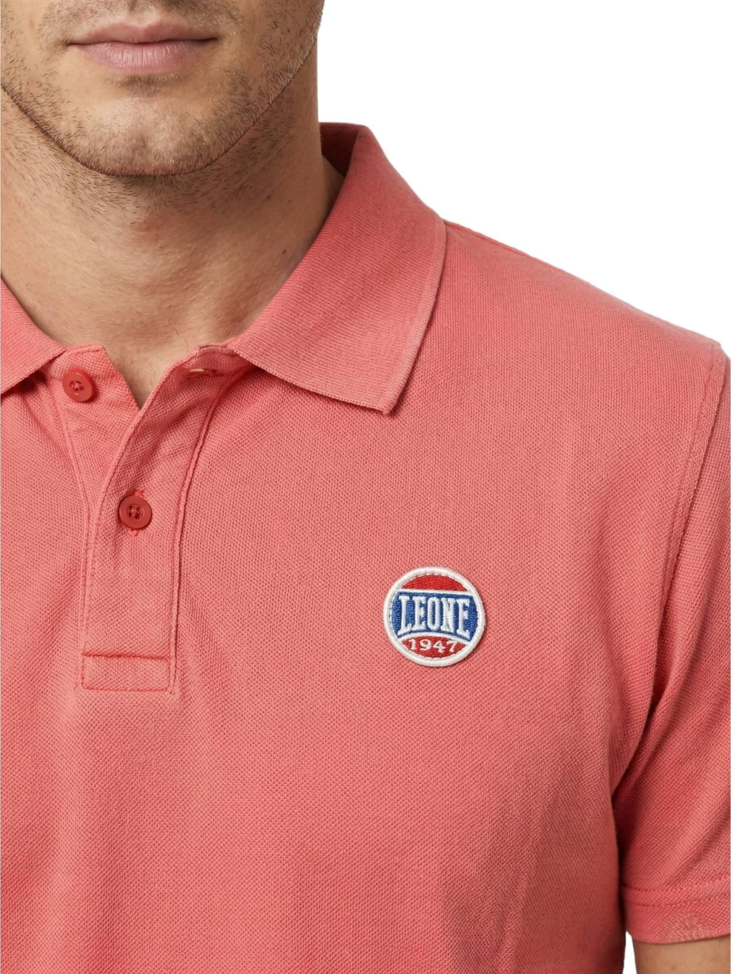 Camisa polo masculina com lavagem pastel 3/5