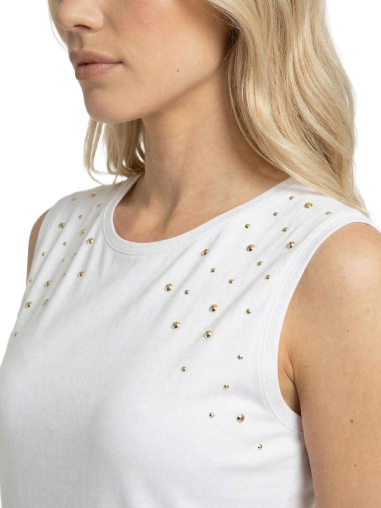 T-shirt sans manches élégant pour femme 3/5