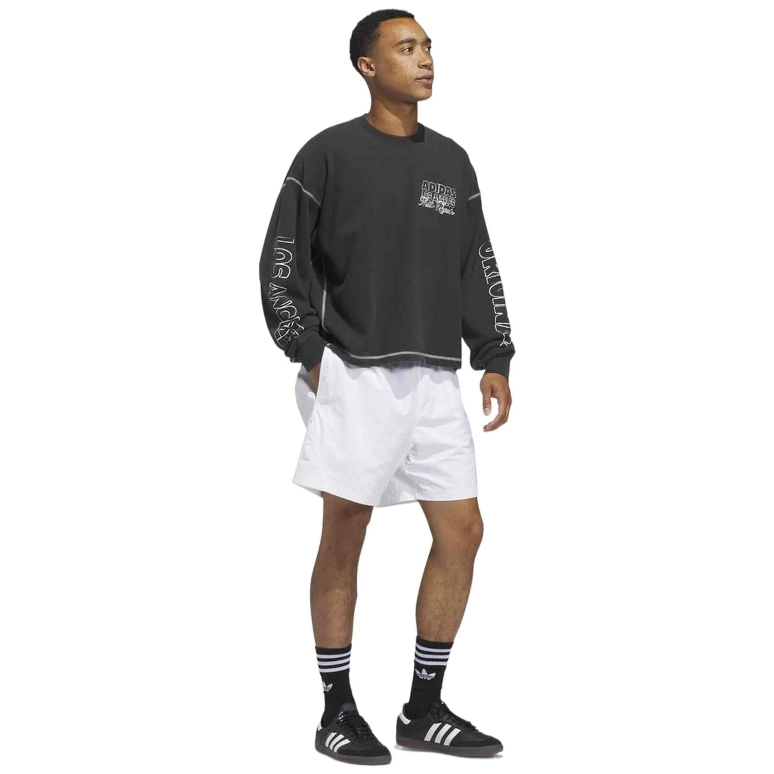 T-shirt à manches longues Adidas modèle JX6140 pour unisexe 2/5