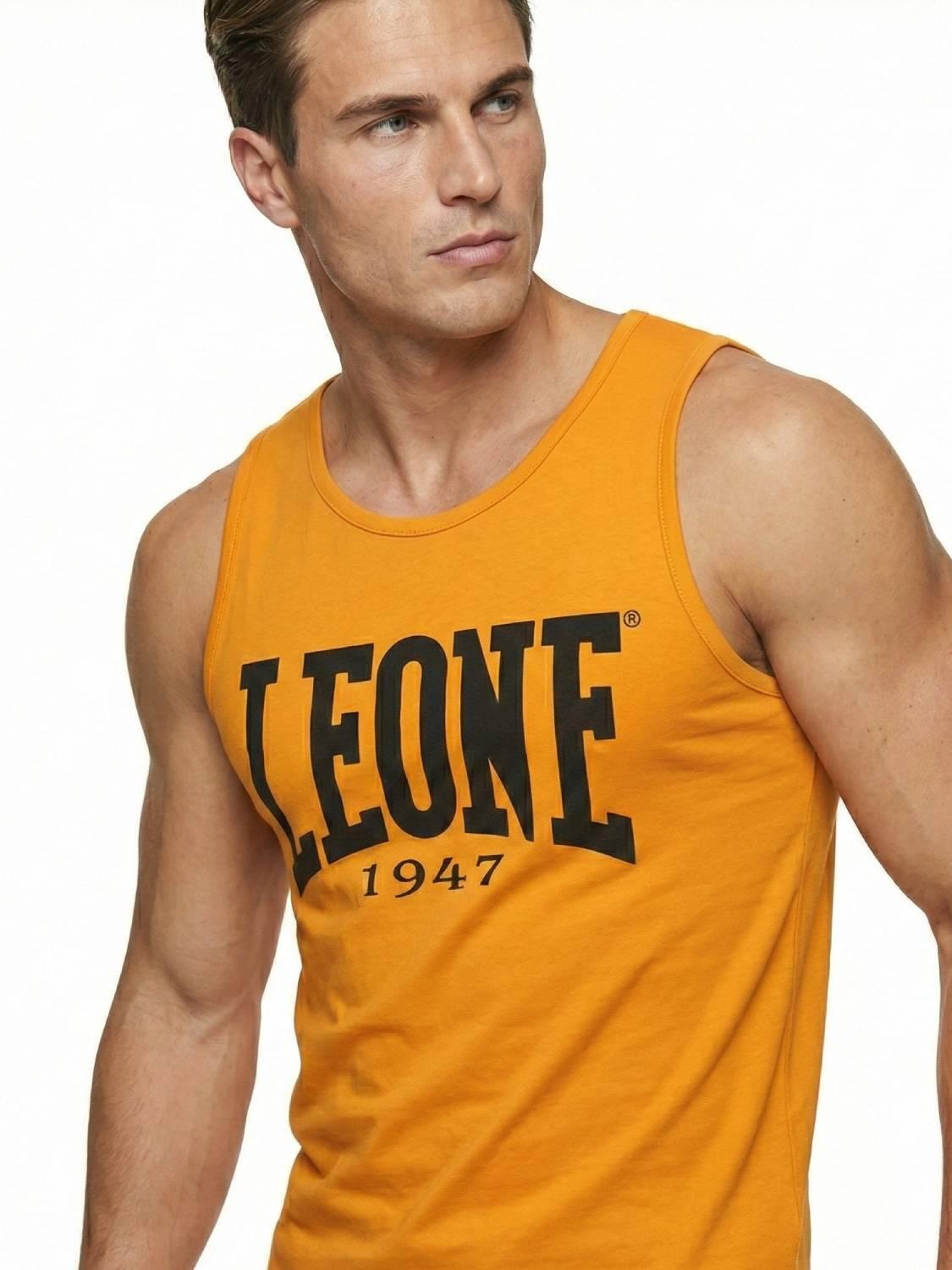 Leone 1947 Tanktop mit großem Boxlogo. Markantes Design fürs Training. 3/5