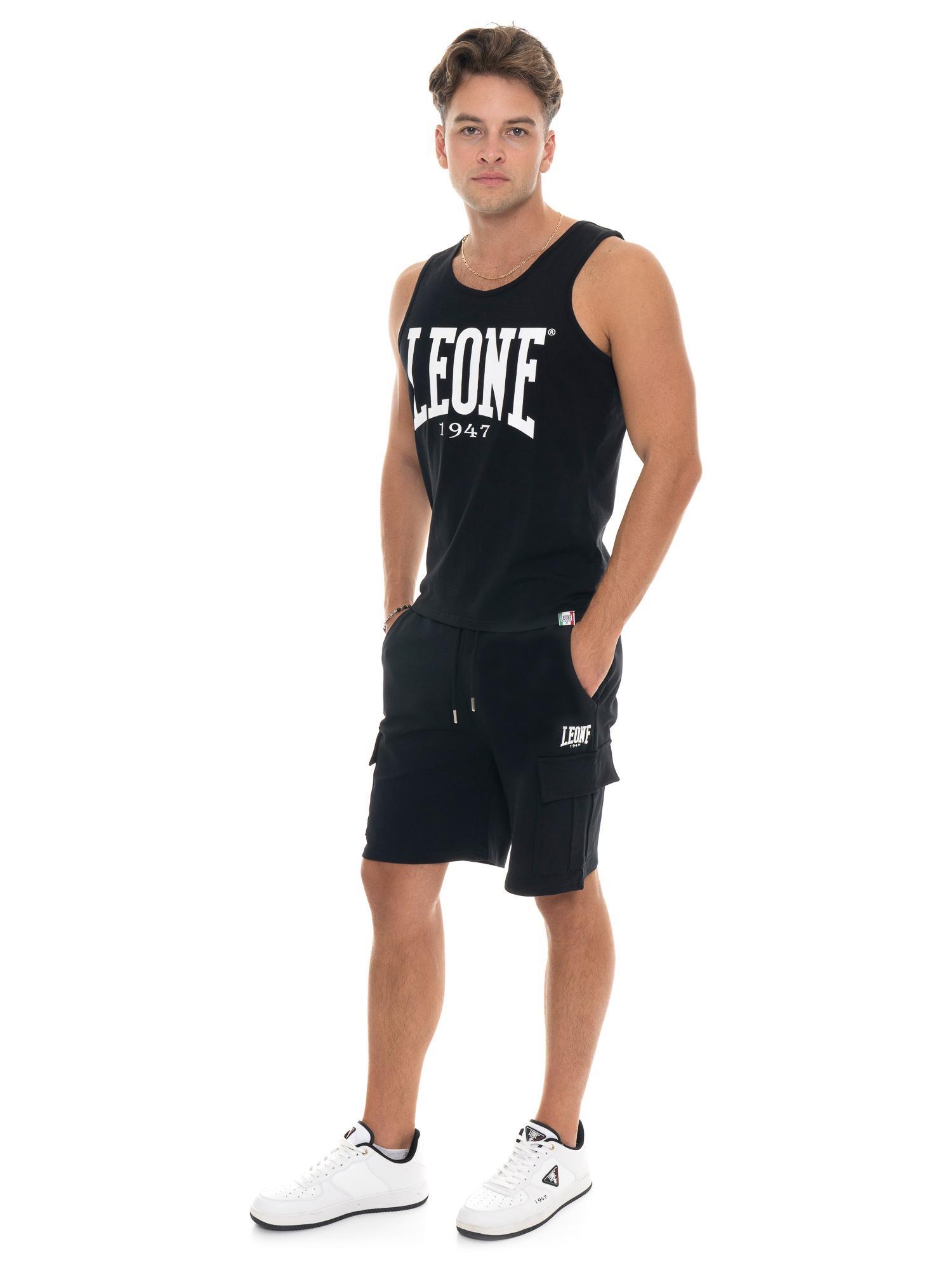 Leone 1947 Tanktop mit großem Boxlogo. Markantes Design fürs Training. 2/5