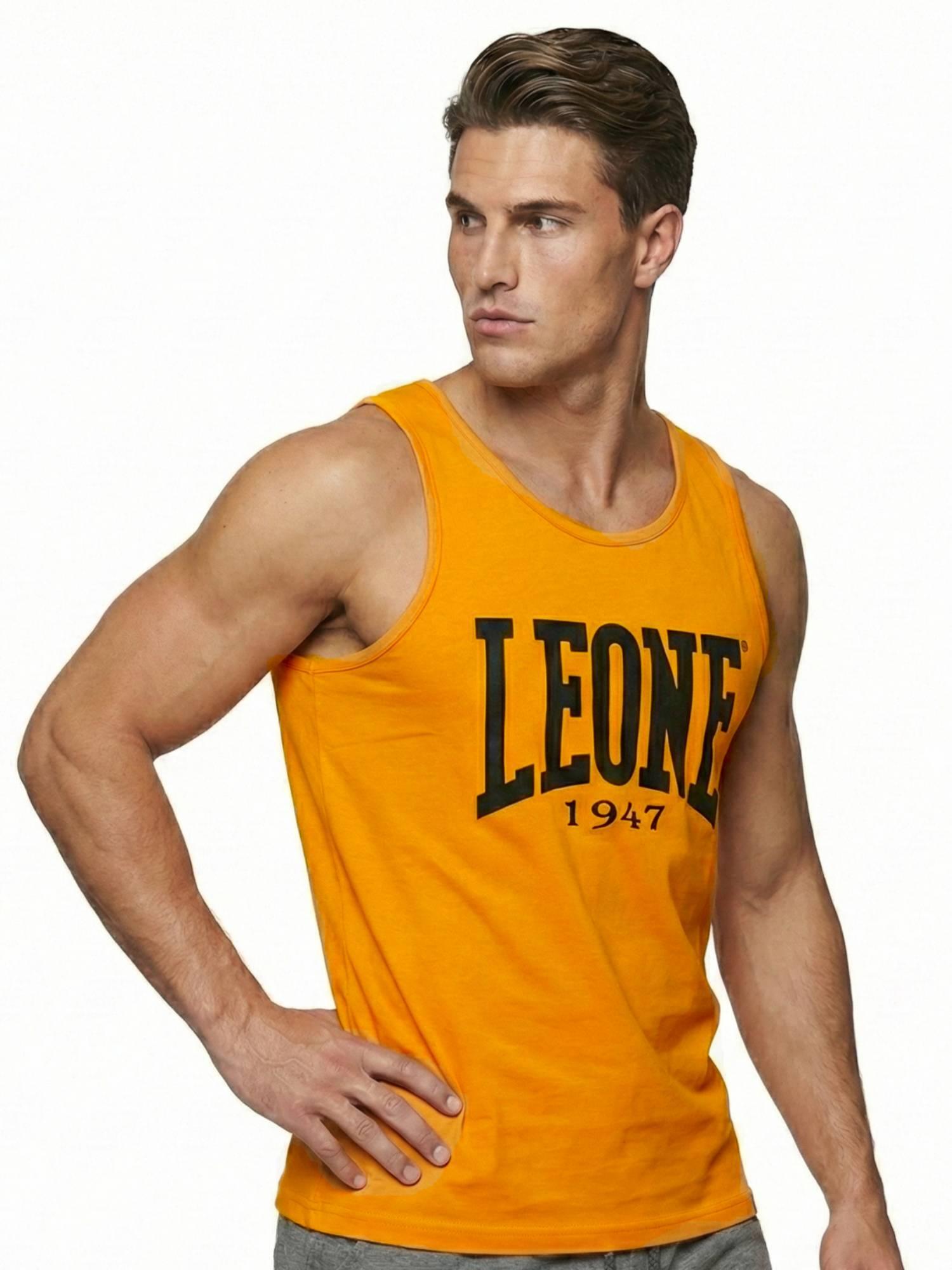 Leone 1947 Tanktop mit großem Boxlogo. Markantes Design fürs Training. 2/5