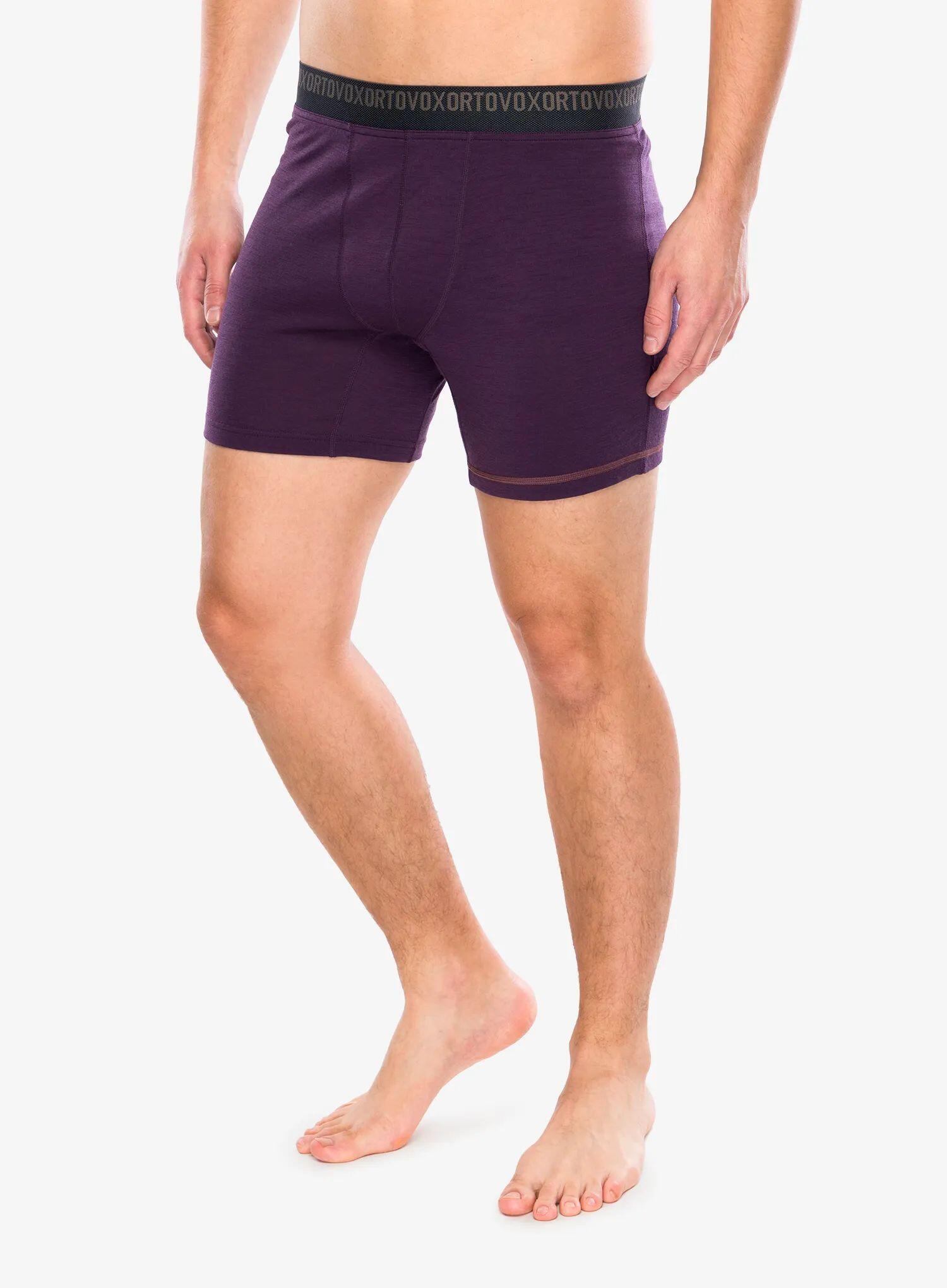 Bokserki termoaktywne męskie Ortovox 185 Rock N Wool Boxer 3/6