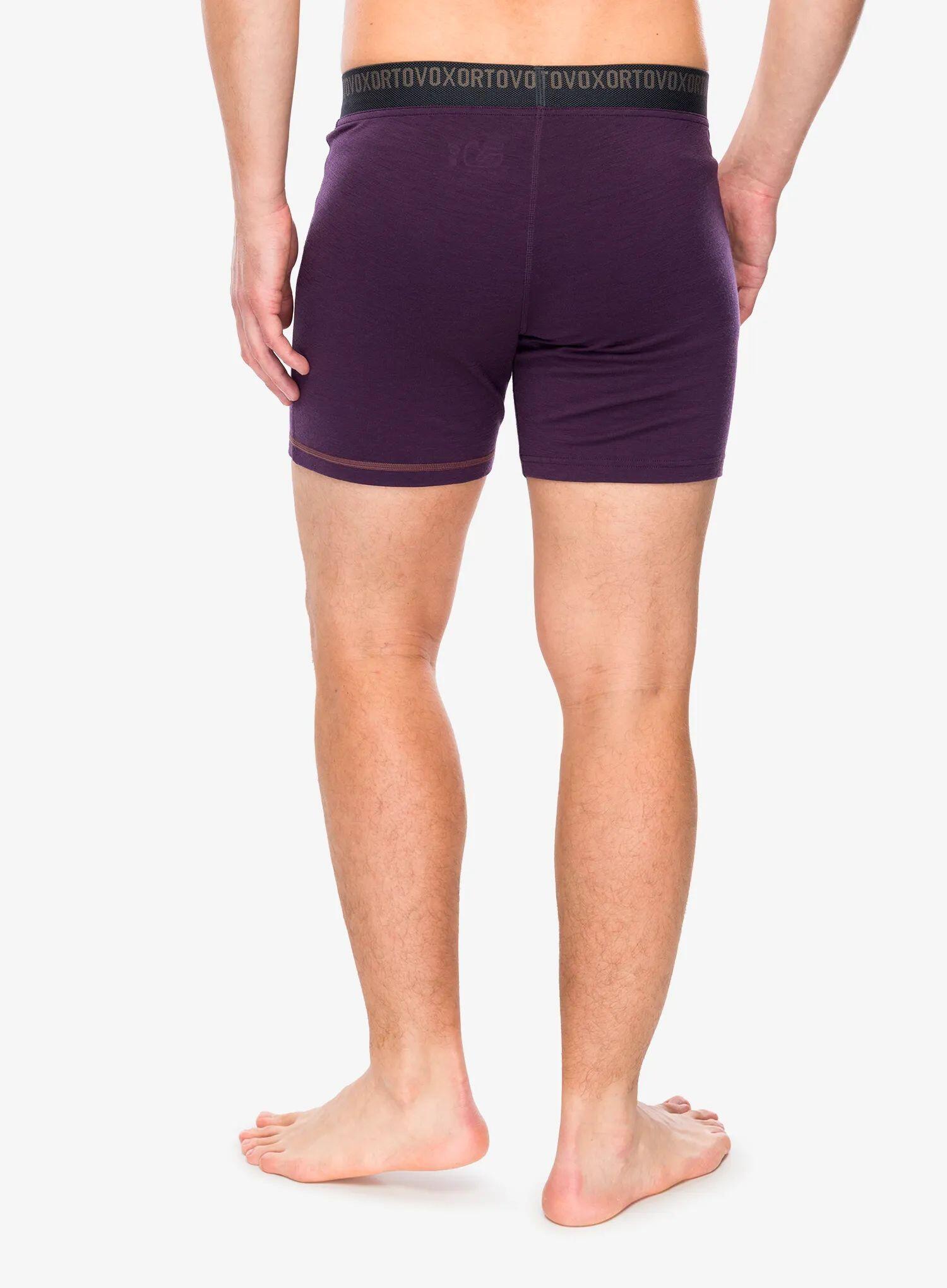 Bokserki termoaktywne męskie Ortovox 185 Rock N Wool Boxer 2/6