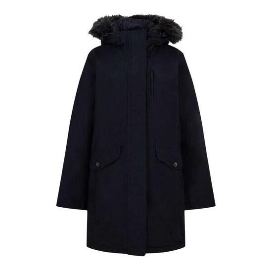 Waterdichte parka voor dames (Zwart)