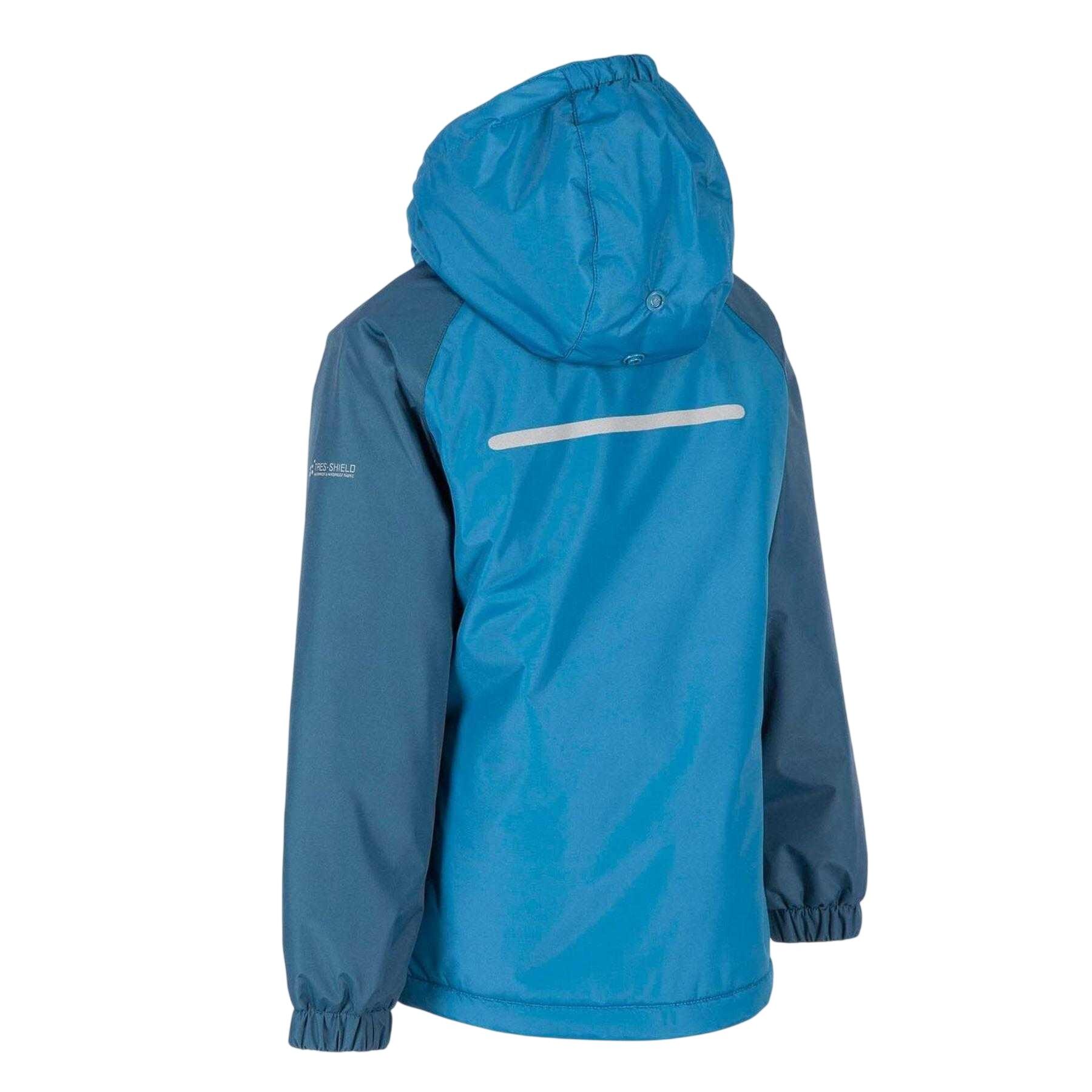 "Tuneful" Jacke, wasserfest für Kinder Petrol 3/4