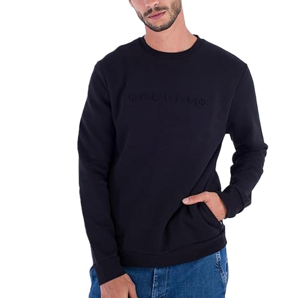 Sudadera Negra Hurley Racer para Hombre 2/3