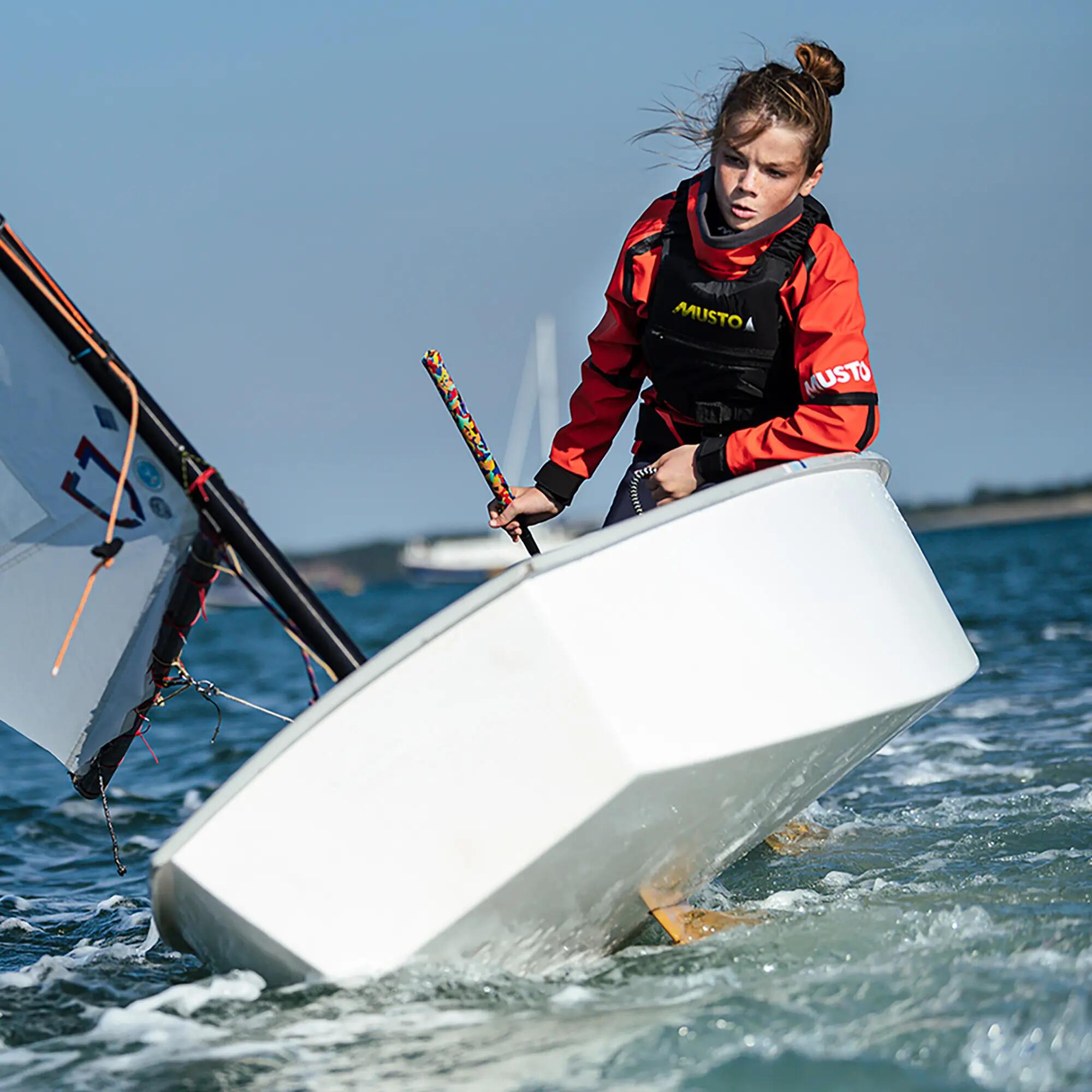 Bluza żeglarska dziecięca Musto Championship Aqua Top 2.0 Jr 4/5