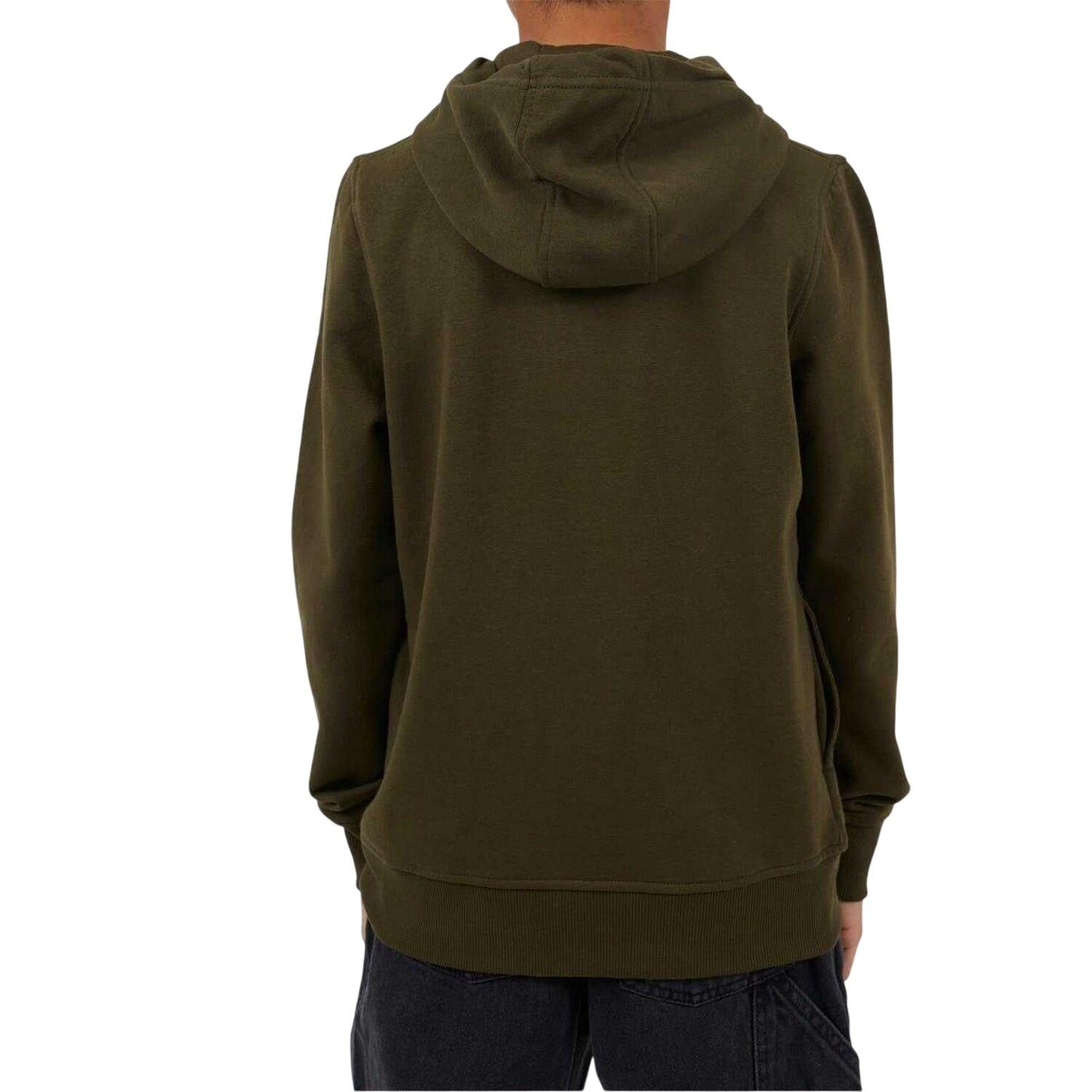 Veste À Capuche Motif/style Uni Garçon (Kaki) 3/4