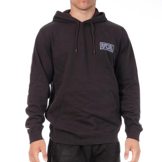 Felpa Nera Uomo Rip Curl Made For