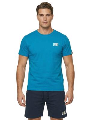 Heren t-shirt met korte mouwen en klein logo