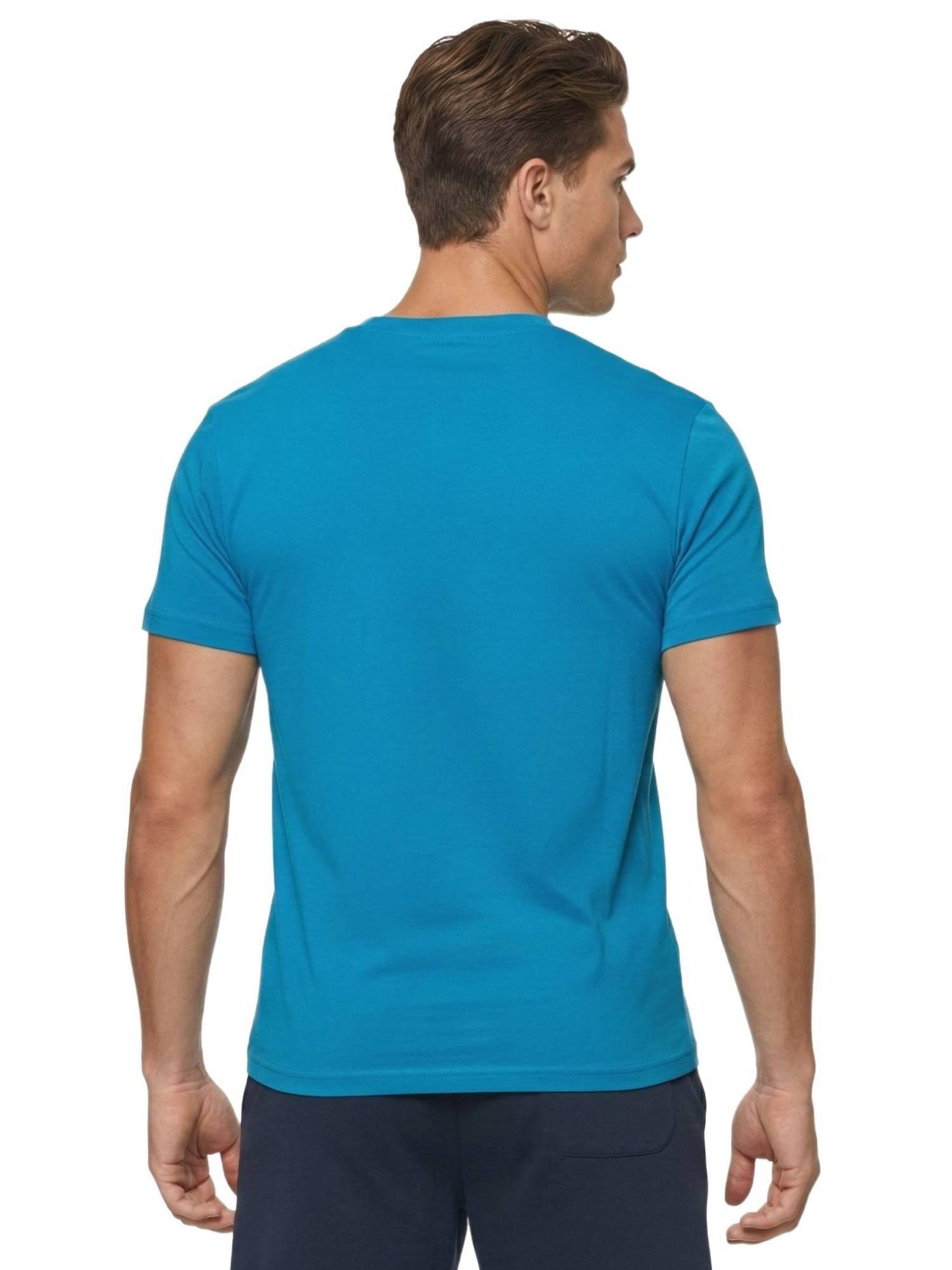 Camiseta masculina de manga curta com logotipo pequeno 4/5