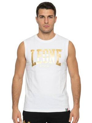 Gouden mouwloos t-shirt voor heren
