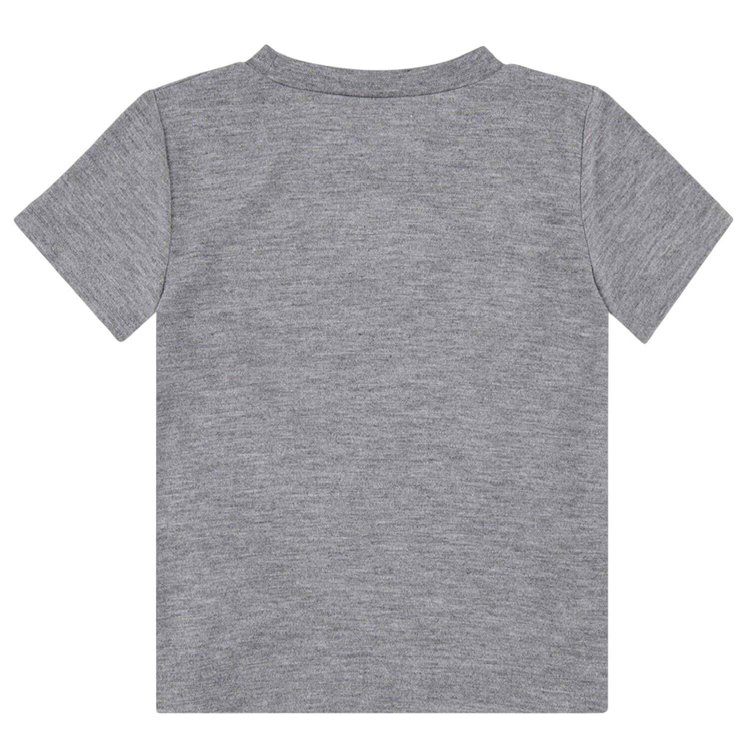 Tshirt Motif/style Imprimé Graphique Garçon (Gris Chiné) 2/3