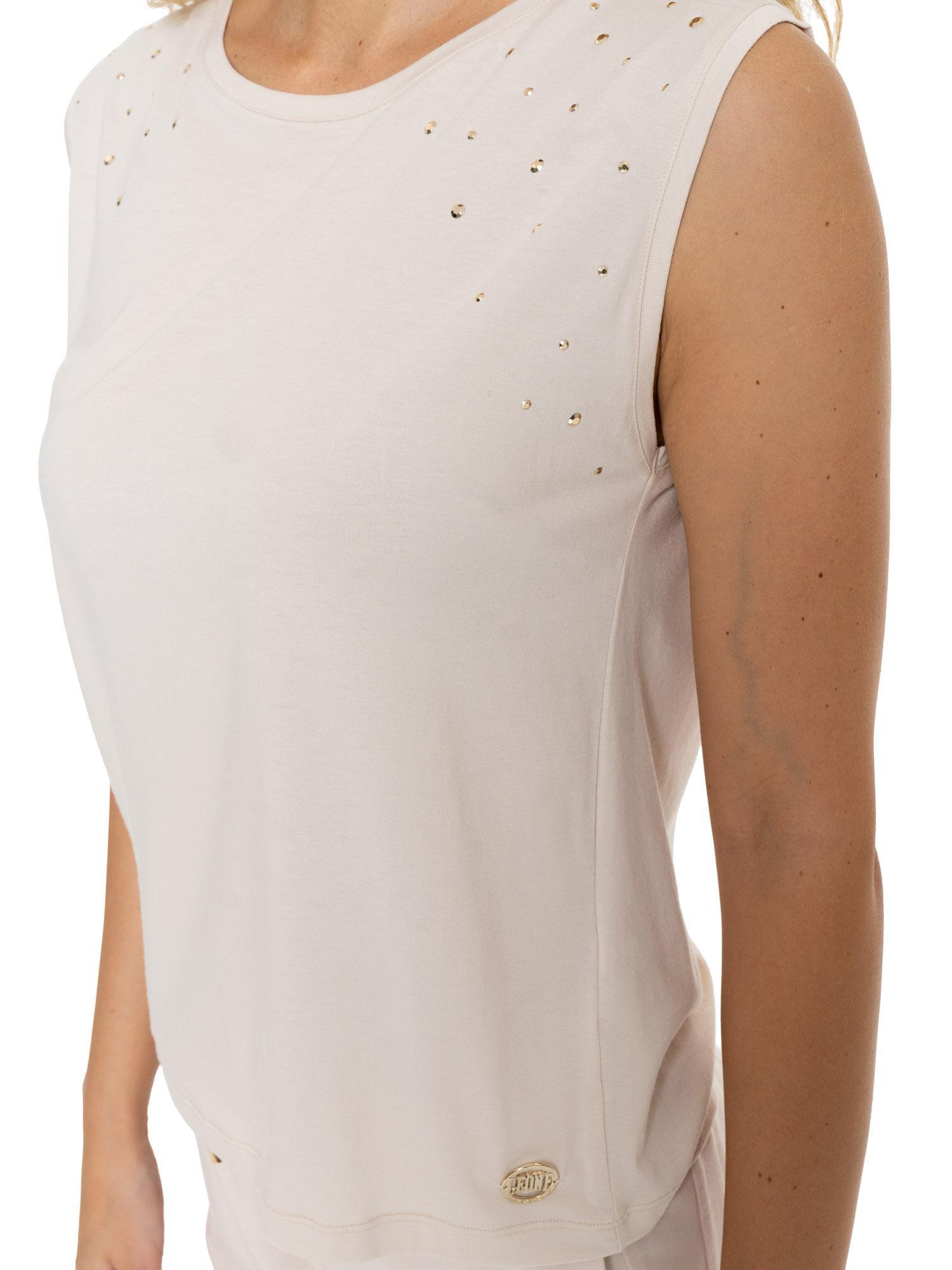 Elegantes ärmelloses Damen-T-Shirt 3/5