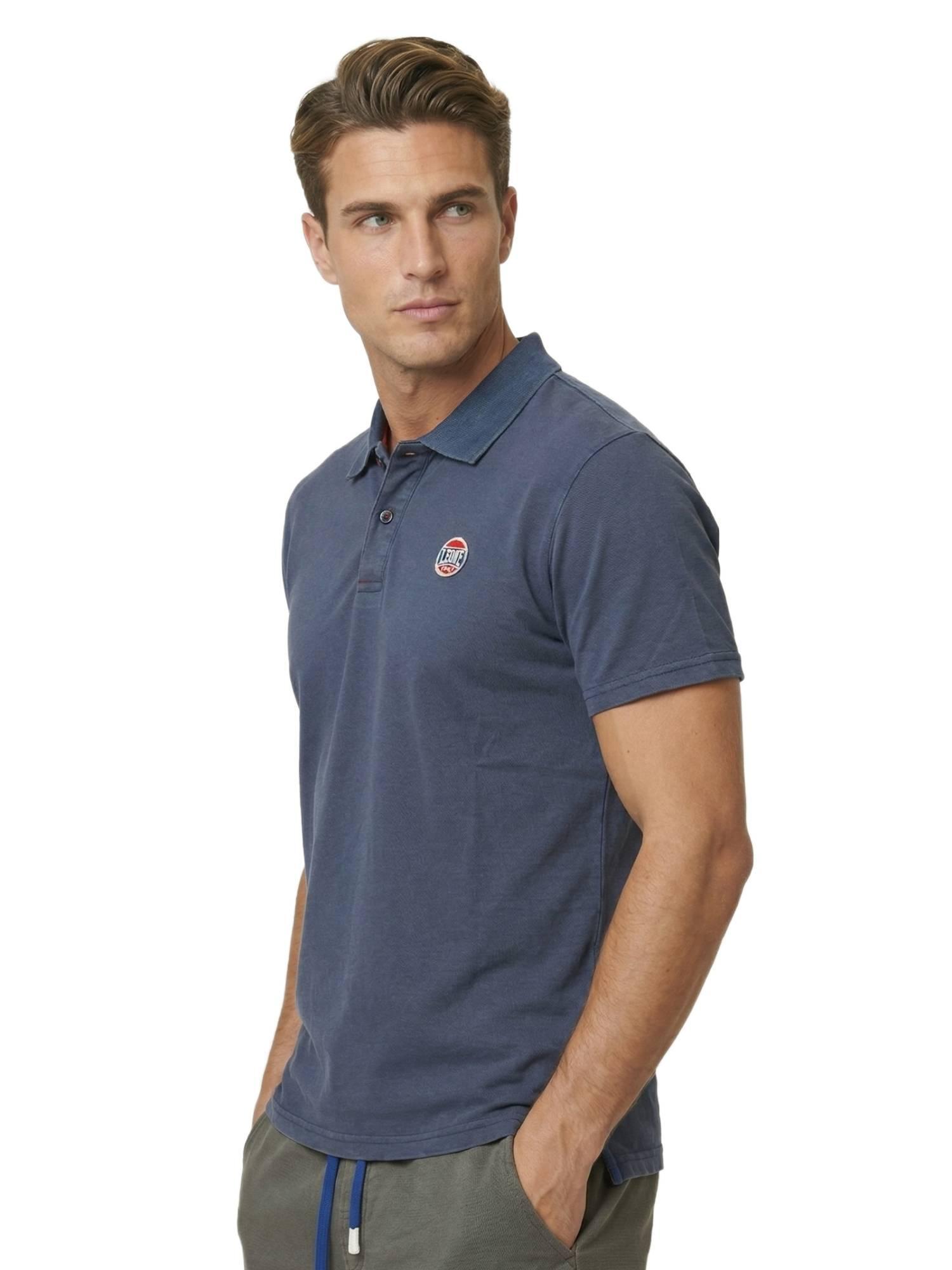 Camisa polo masculina com lavagem pastel 5/5
