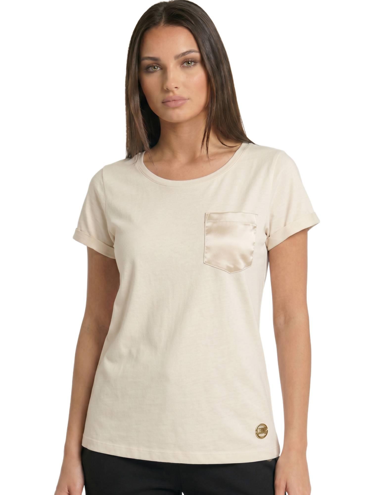 Elegancki damski T-shirt z krótkim rękawem