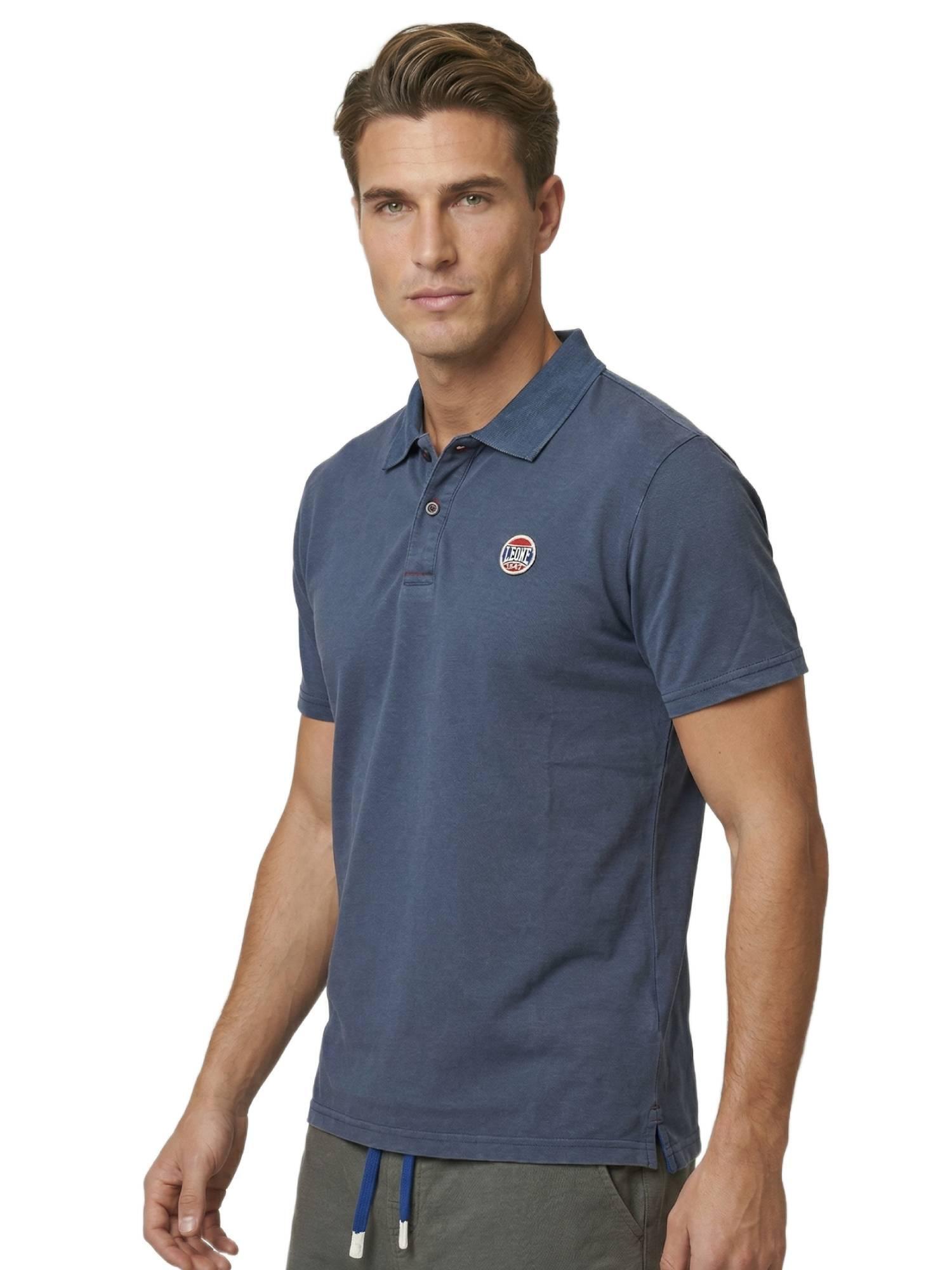 Camisa polo masculina com lavagem pastel 2/5