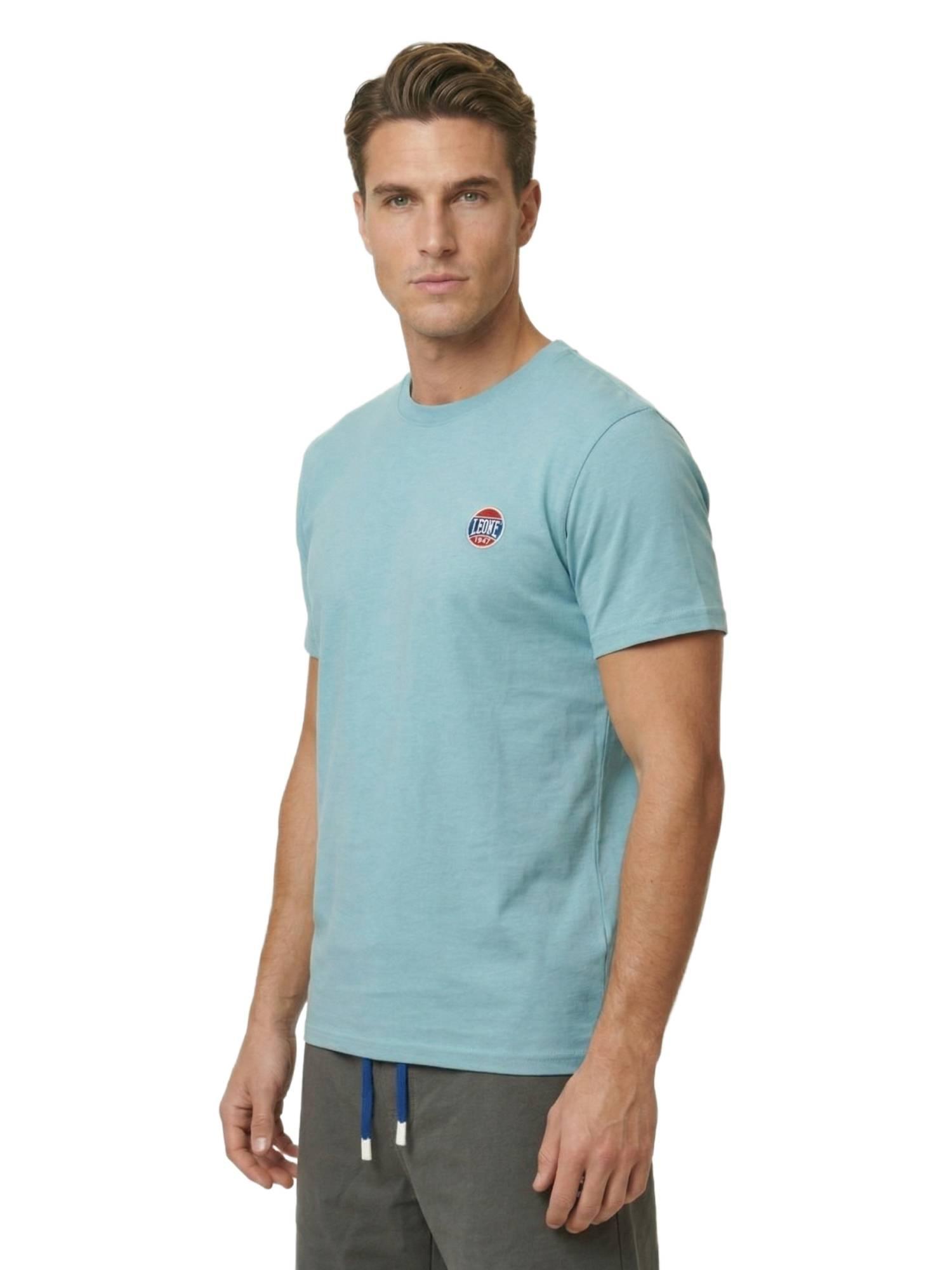 Pastelkleurig heren T-shirt met korte mouwen 2/5