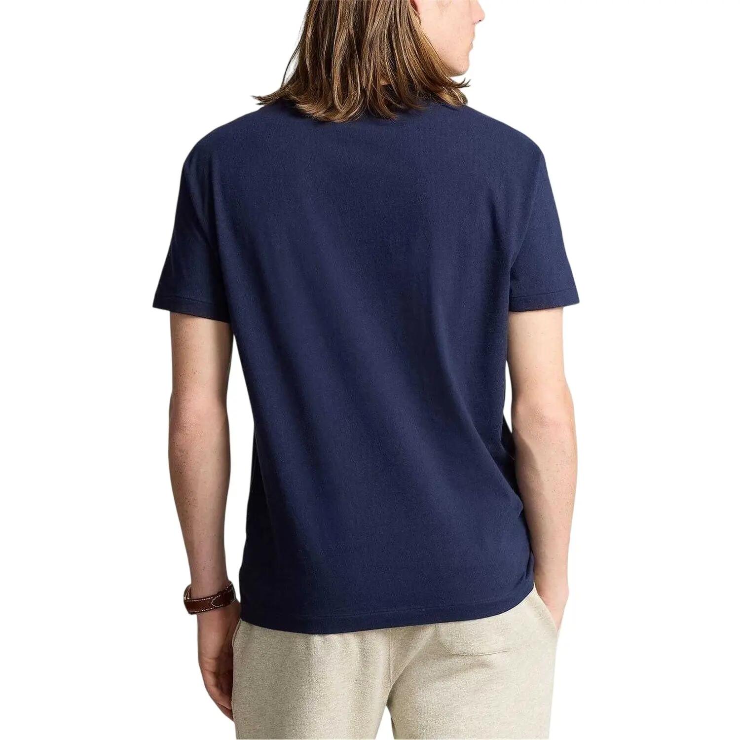 TShirt für , Regulär Herren Marine 3/4