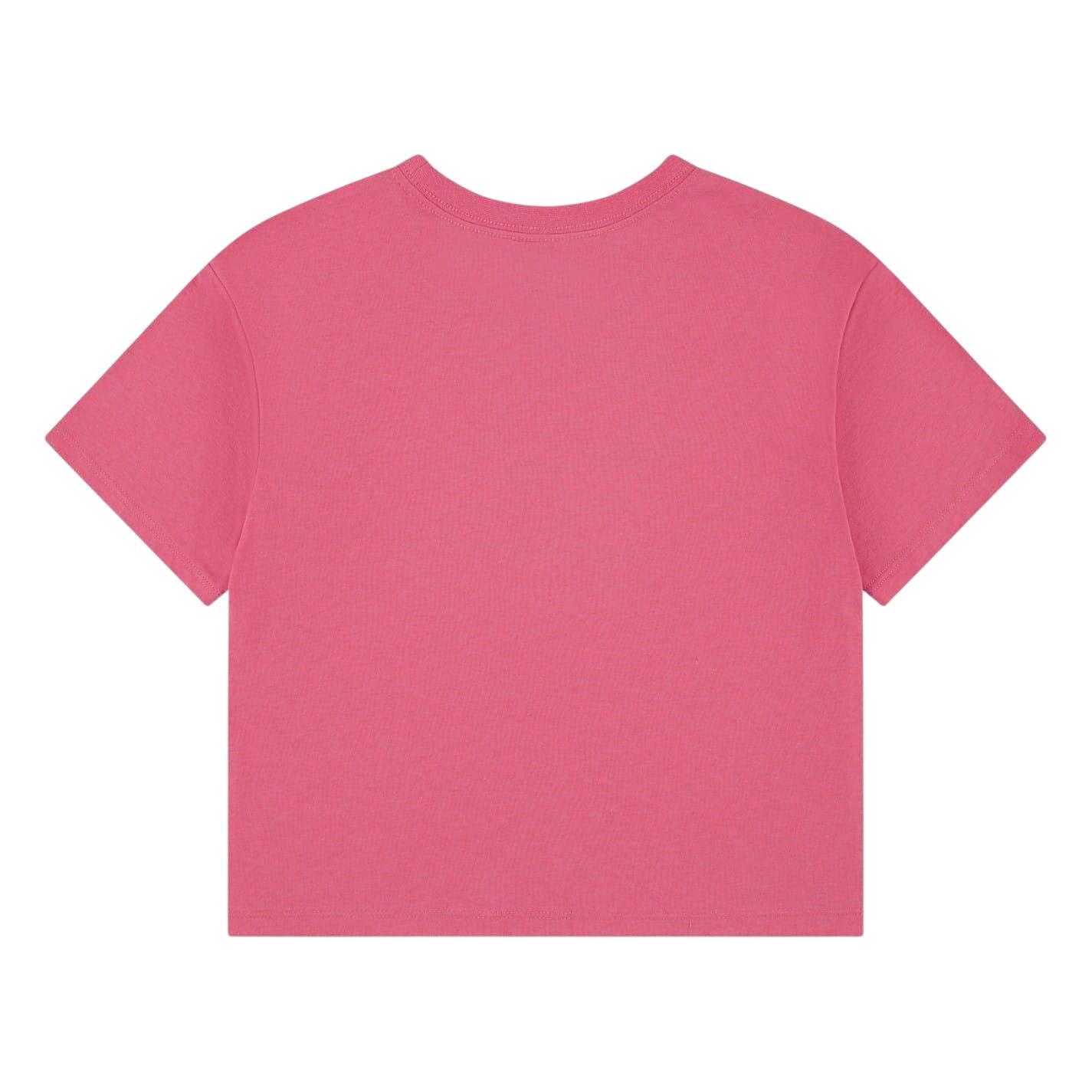 Maglietta Corta Logo Ragazze Nike Rosa 2/3