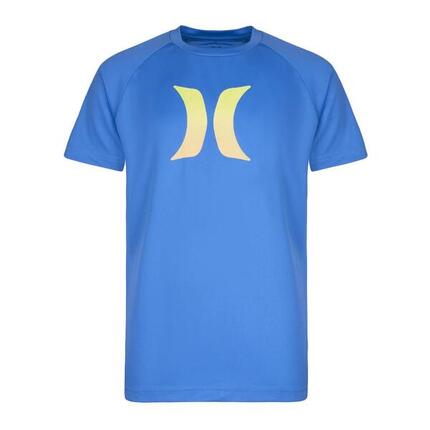 T-shirt Bleu Garçon Ombre Icon Upf
