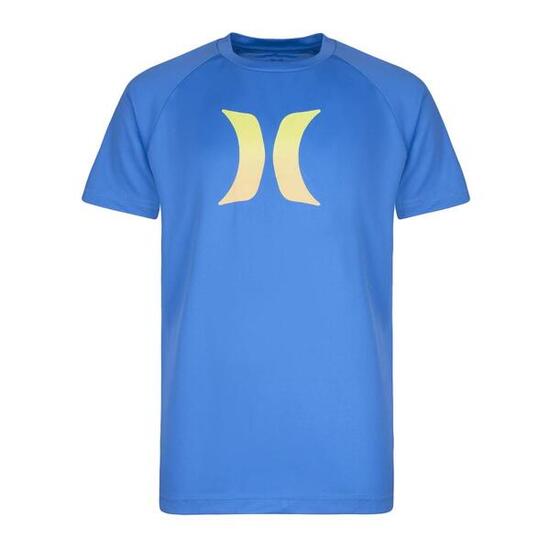 T-shirt Bleu Garçon Ombre Icon Upf