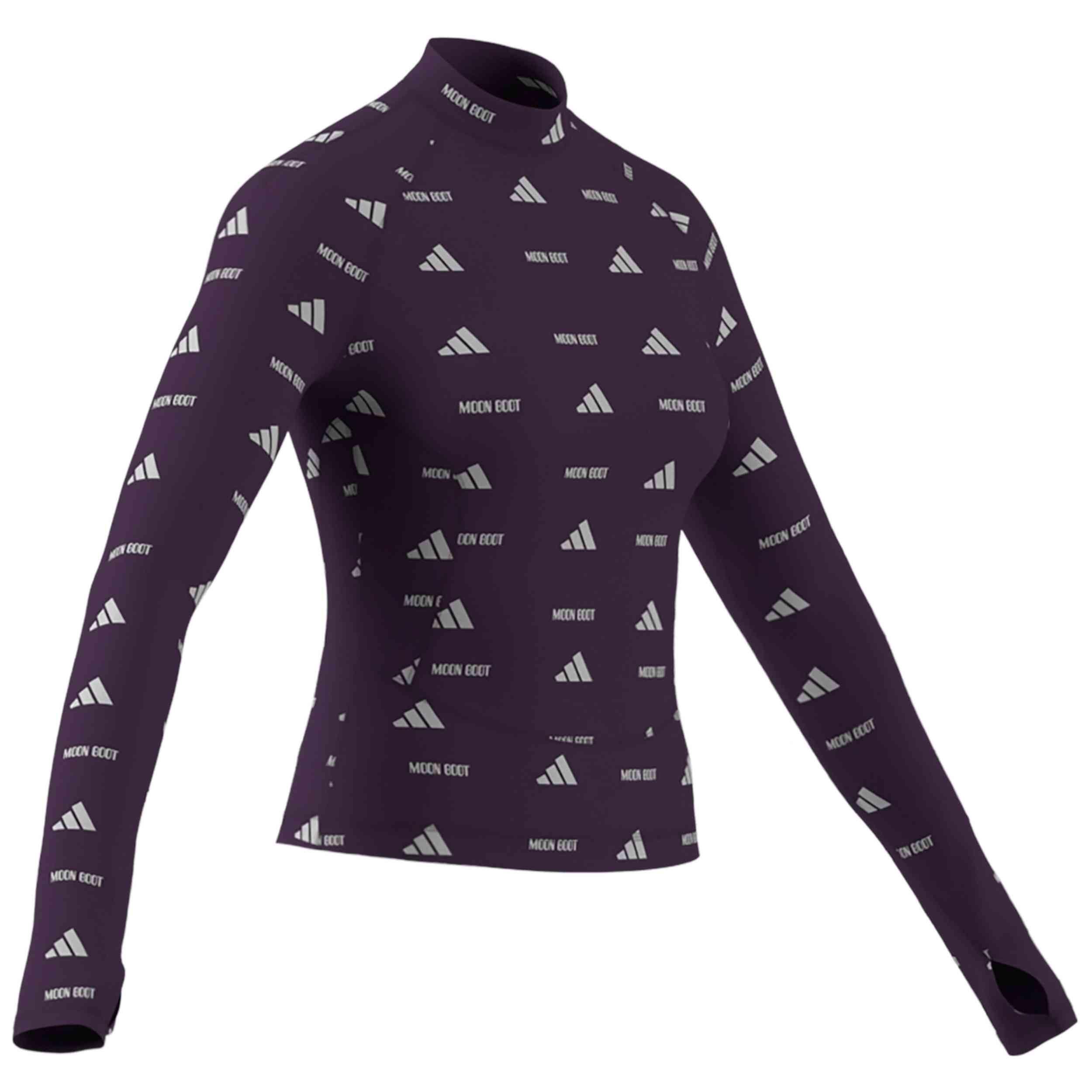 Maglia a maniche lunghe Adidas modello JM1104 per donne 2/4