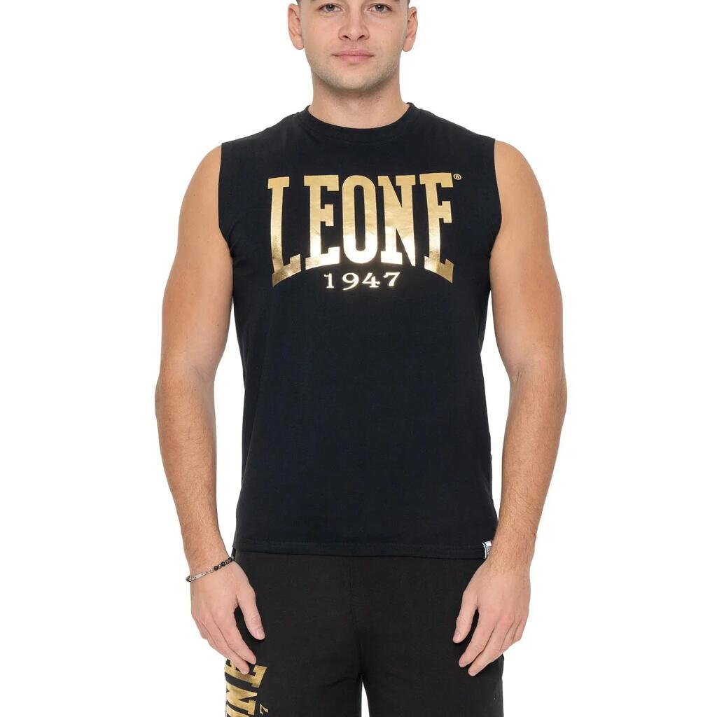 Gold Men's Sleeveless T-Shirt