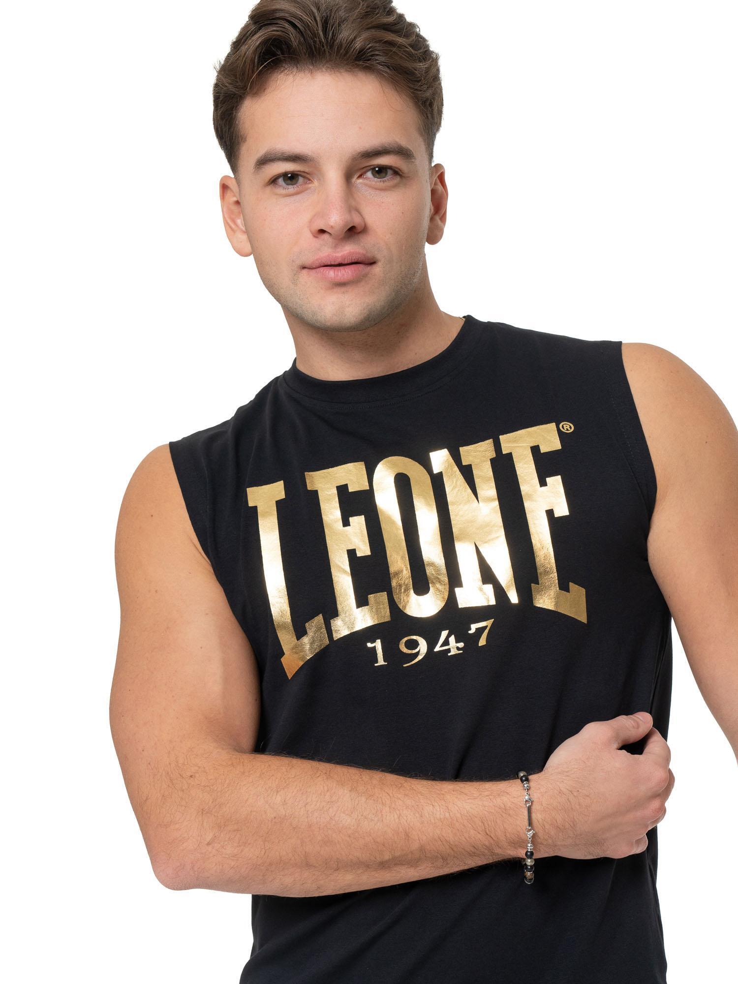 T-shirt sans manches doré pour homme 5/5