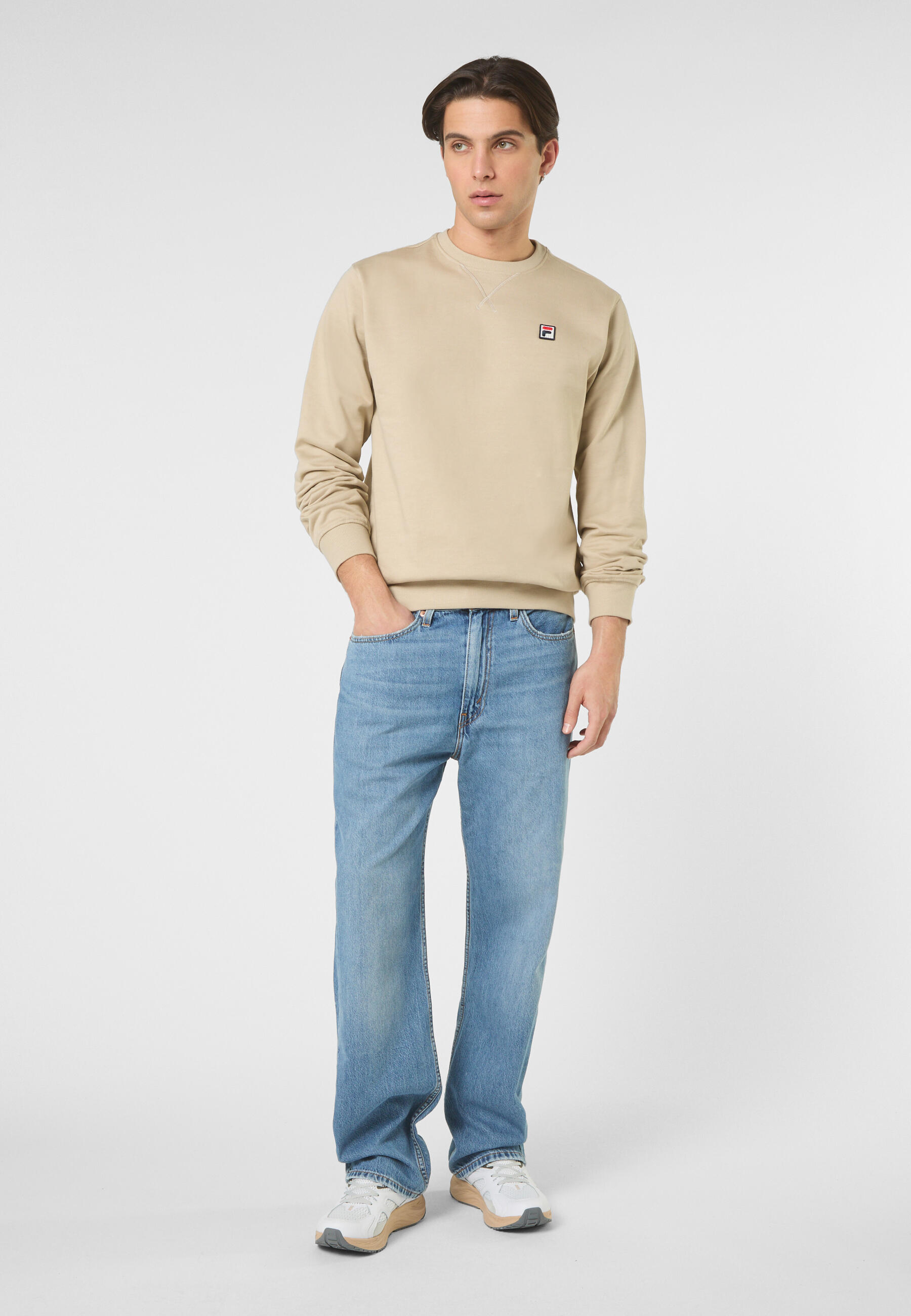 FILA Apparel BIELLA Rundhals-Sweatshirt, reguläre Passform 3/6