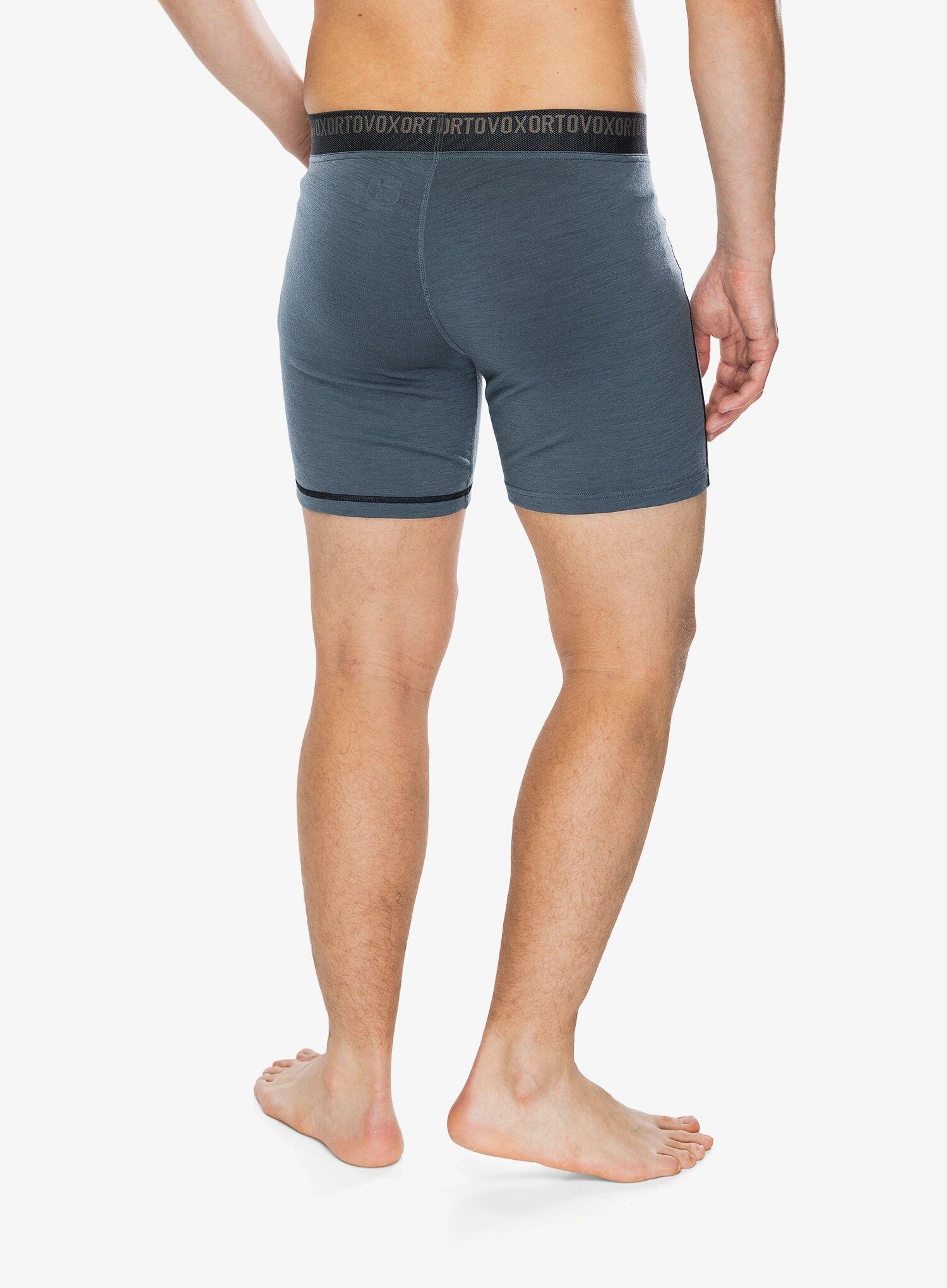 Bokserki termoaktywne męskie Ortovox 185 Rock N Wool Boxer 2/4