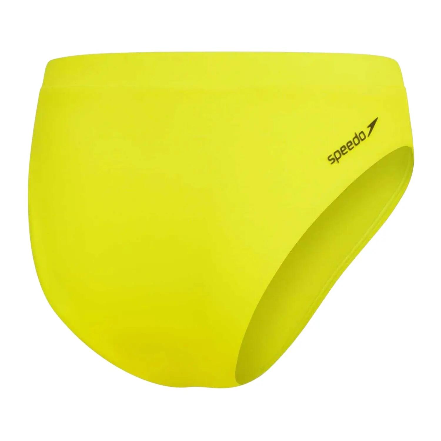Badeslips für , Hoch geschnitten Damen Gelb 3/4
