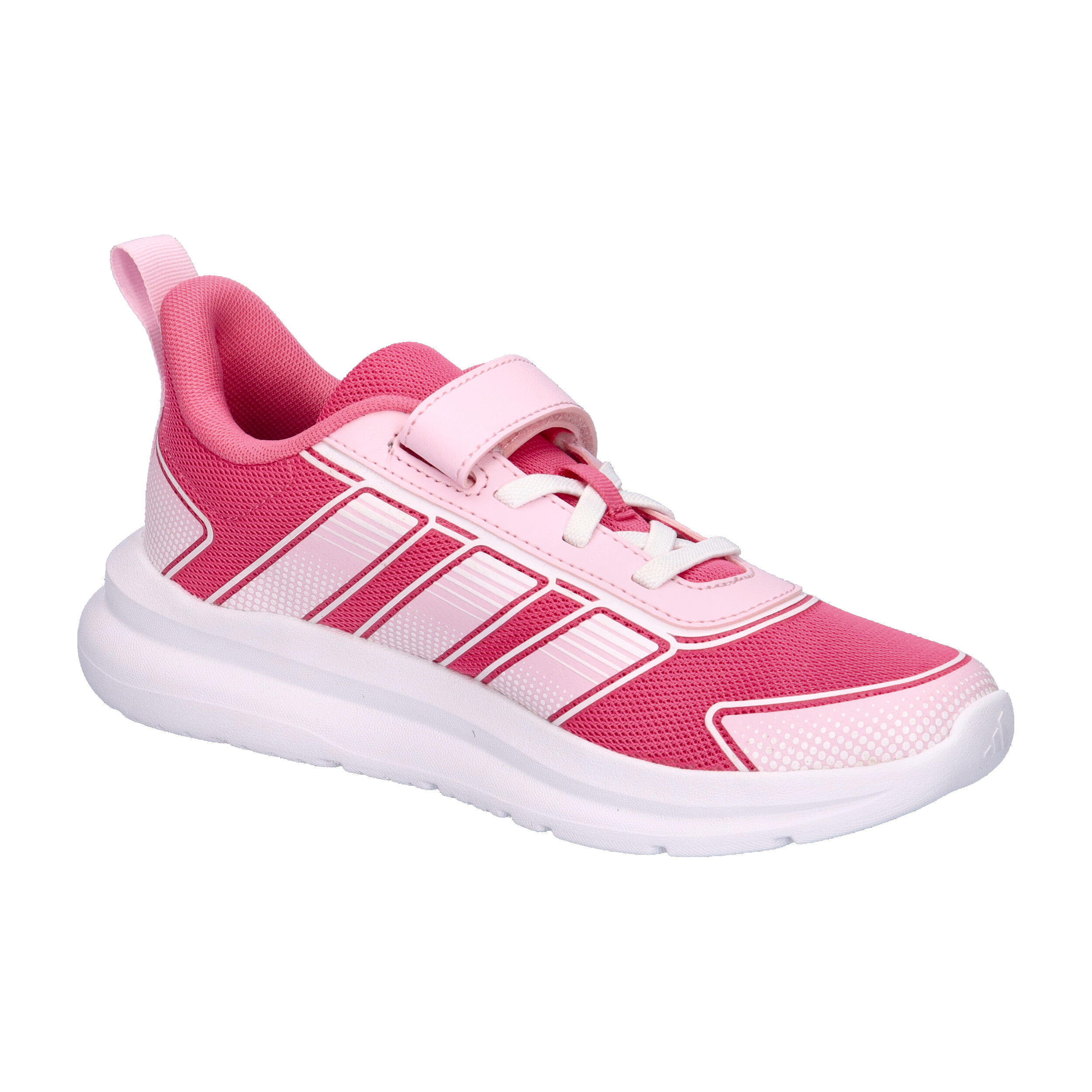 Scarpe bambina adidas tensaur run 4.0 el c - rosa 8/14