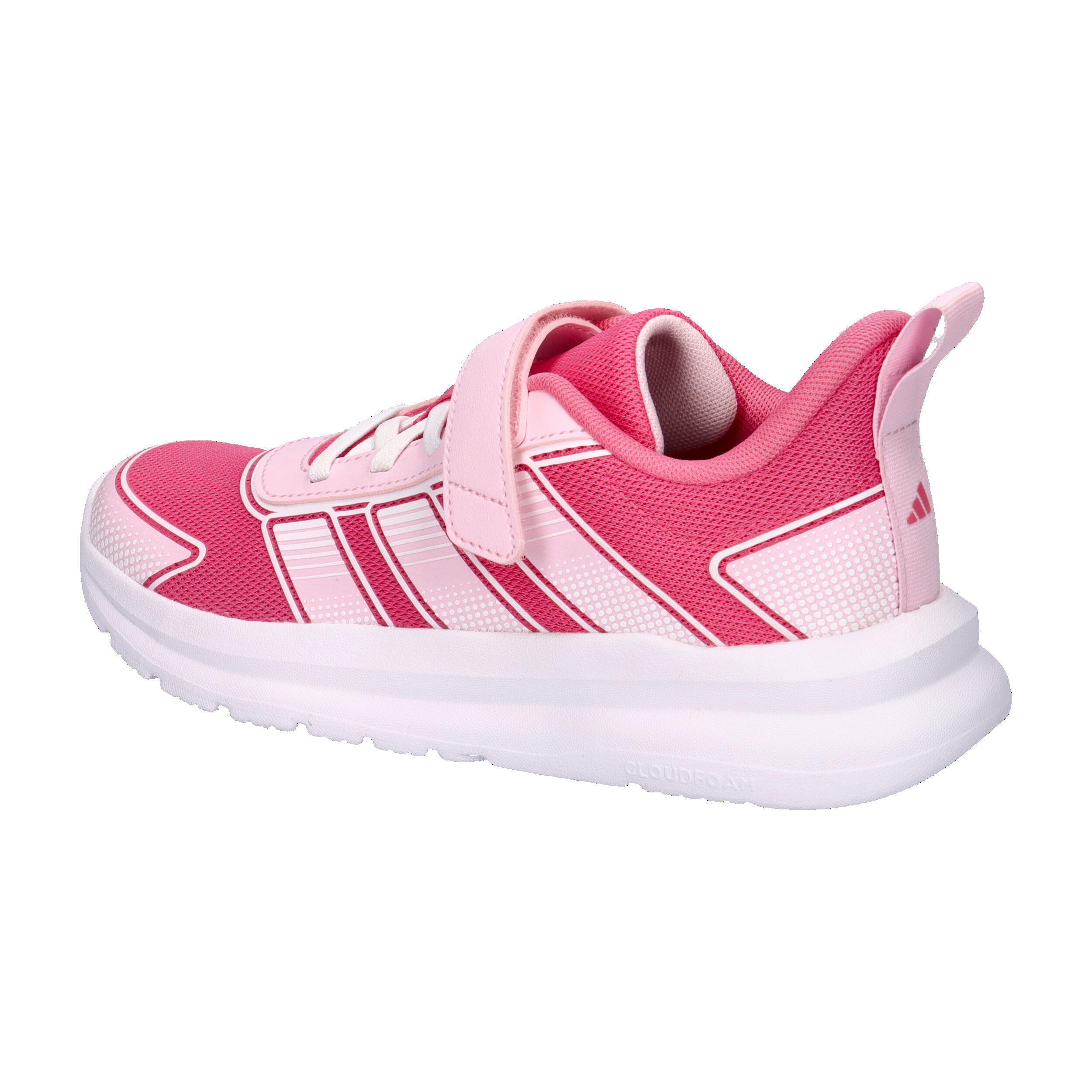 Scarpe bambina adidas tensaur run 4.0 el c - rosa 10/14