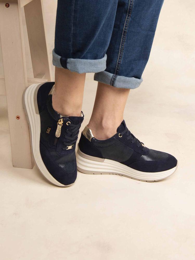 bleu / dore